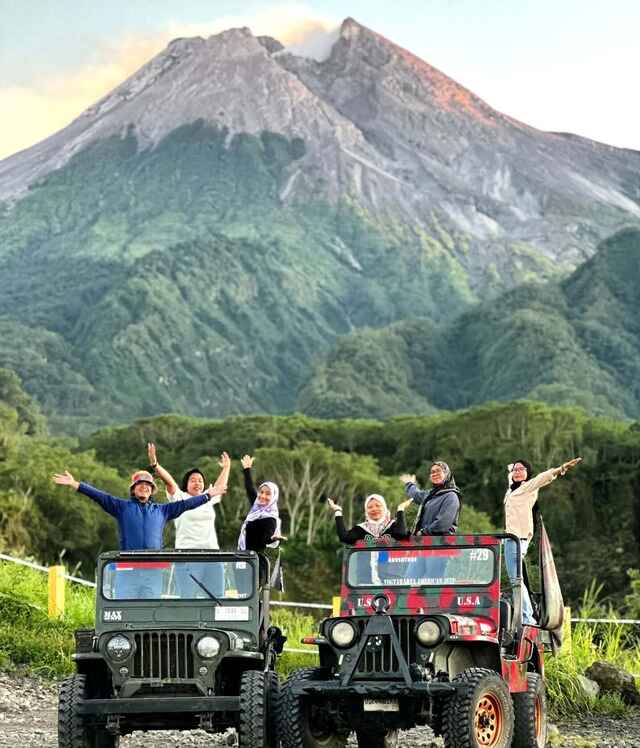 jeep wisata merapi